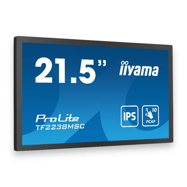 Picture of Iiyama TF2238MSC-B1 21 Inch Touch Monitor Open Frame Full HD